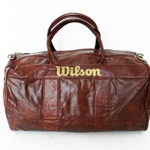 Wilson Brown Leather Men's Bag